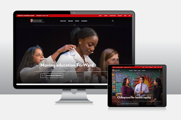 med.wisc.edu website